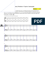 Marks: / 27: Supplementary Worksheet 1 Species Counterpoint