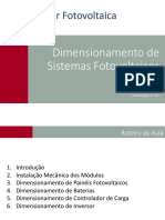 Slides - Dimensionamento de Sistemas FV