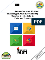 HUMSS - Q3 - Trends - Mod1 - Fads VS Trends