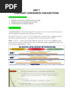 U7 Xii Consessive Conjunctions