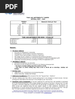 Towage Tariffs - Setubal