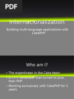 Internacionalization: Building Multi-Language Applications With Cakephp