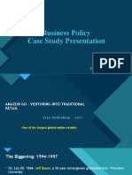 Business Policy Case Study Presentation: Click To Edit Master Title Style