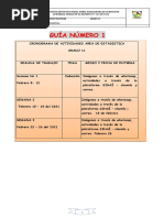 Estadistica1 Grado 11 - 1 Primer Periodo 2021