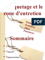 Etiquetage Et Code D'entretien. Emma&Théa