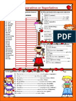 Comparatives and Superlatives