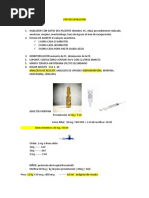 Protocolo de Atencion en El Posoperatorio