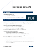 COE301 Lab 1 Introduction MARS