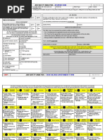 Job Safety Analysis - : Review Form