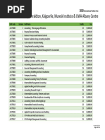 International Student Tuition Fees All Campuses 2020