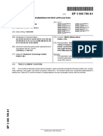 European Patent Application: Trace Element Solution