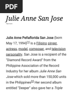 Julie Anne San Jose Triple