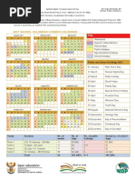 2021 School Calendar