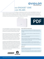 Avigilon Schlage Gwe Gateway Datasheet Es Rev1