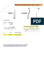 Ansys Linear Buckling Analysis Tutorial - by Drdalyo: L I E N Fcrit