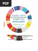 Event Proposal of Global Youth Entrepreneurs Summit 2015