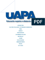 Tarea 1 de Cultura Folklore y Patrimonio Dominicano