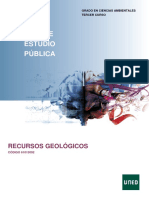 Guía de Estudio Pública: Recursos Geológicos