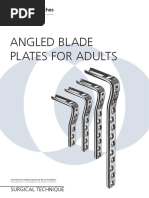 Angled Blade Plates For Adults: Surgical Technique