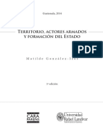 González-Izás, M. - Territorio, Actores Armados y Formación Del Estado