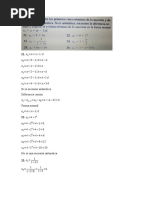 Matemáticas Ejercicios