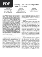 Retrieving and Assessing Land Surface Temperature