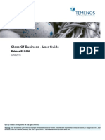 Close of Business - User Guide: Release R15.000