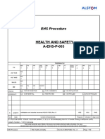 A-EHS-P-003 Health and Safety, Rev. A