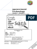 Empowerment Technology: Quarter 1 - Module 3