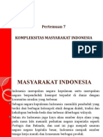 P7 Kompleksitas Masyarakat Indonesia