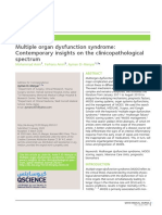 Multiple Organ Dysfunction Syndrome: Contemporary Insights On The Clinicopathological Spectrum