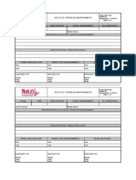 Formato Solicitud de Mantenimiento