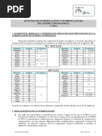 Apuntes de Formulación y Nomenclatura 4º ESO