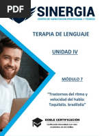 Modulo 7 - Terapia Del Lenguaje