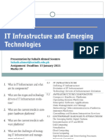 It Infrastructure and Emerging Technologies