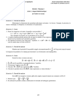 Série Rappel Mathématique Et Corrigé 2020-2021