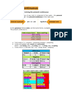 Forming The Present Continuous