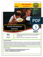 LKPD Sistem Pencernaan Manusia IPA KELAS 8