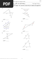 Similar Triangle Postulates