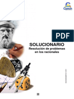 Solucionario Guía 4 - Resolución de Problemas en Los Racionales