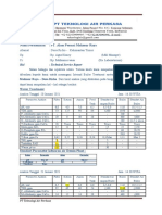 Laporan Analisa Air PT Alam Permai Makmur Raya 21 Januari 2021