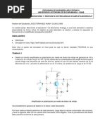 Lab 7 - Respuesta en Frecuencia Amplificadores BJT-Jose Numa