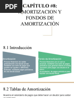 8 Capítulo #8 - Amortizacion y Fondos de Amortización