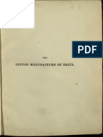 A Descriptive and Historical Account of The Cotton Manufacture of Dacca, in Bengal