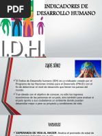 Indicadores de D.H.