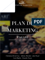 Plan de Marketing (Pacari)