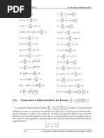 Ecuaciones Diferenciales y F (Ax+by+cex+dy+f)