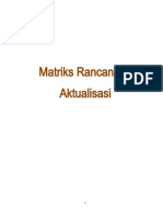 Matriks Rancangan Aktualisasi