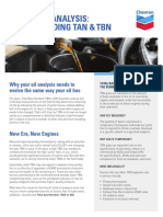 Engine Oil Analysis Understanding Tan and TBN 01-28-2019