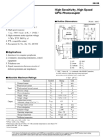 High Sensitivity, High Speed OPIC Photocoupler: (Unit: MM)